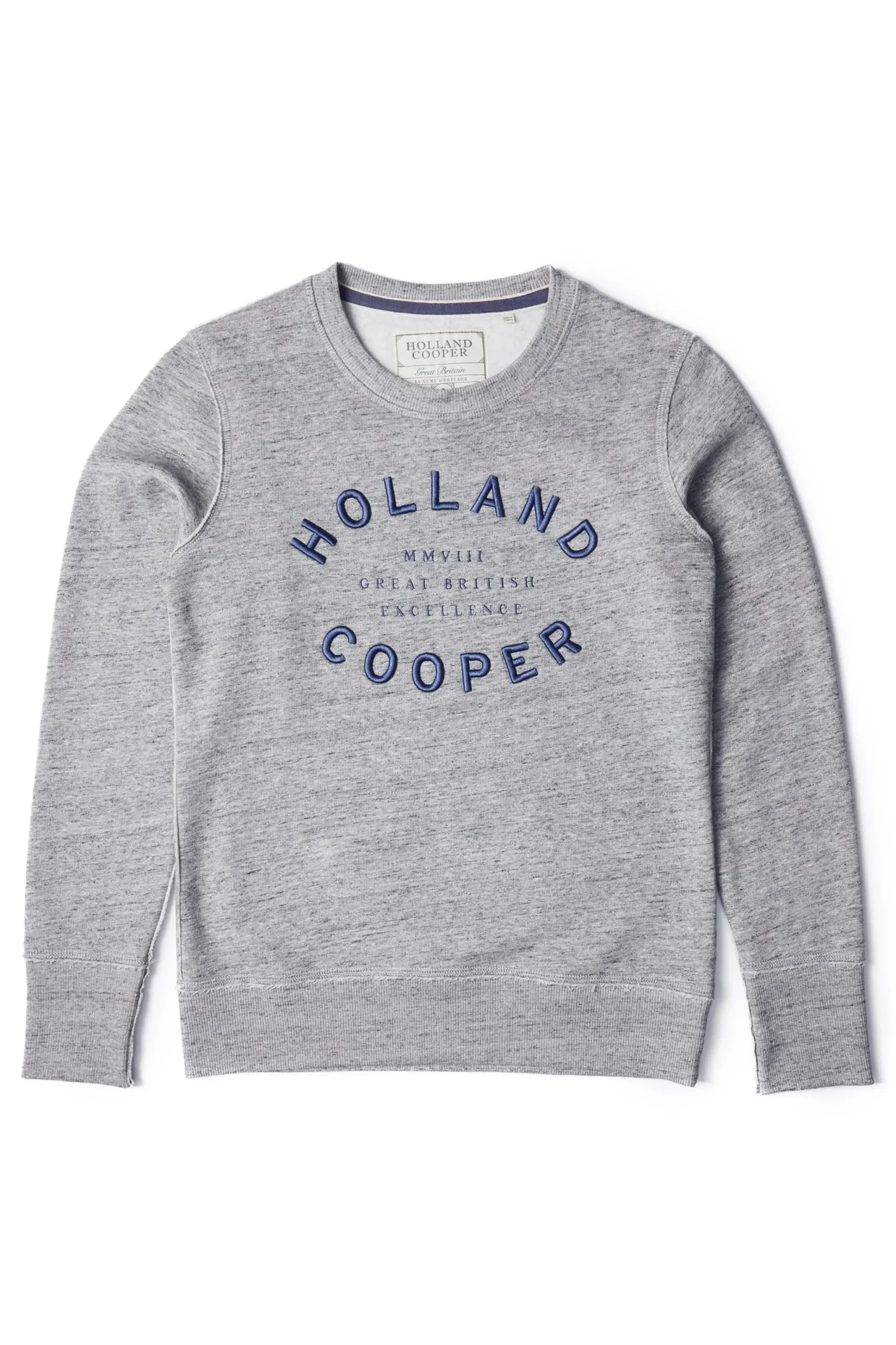Holland Cooper Varsity Crew Grit Marl Clearance