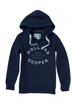 Holland Cooper Varsity Hoodie Ink Navy Online