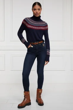 Holland Cooper Whistler Roll Neck Knit Outlet