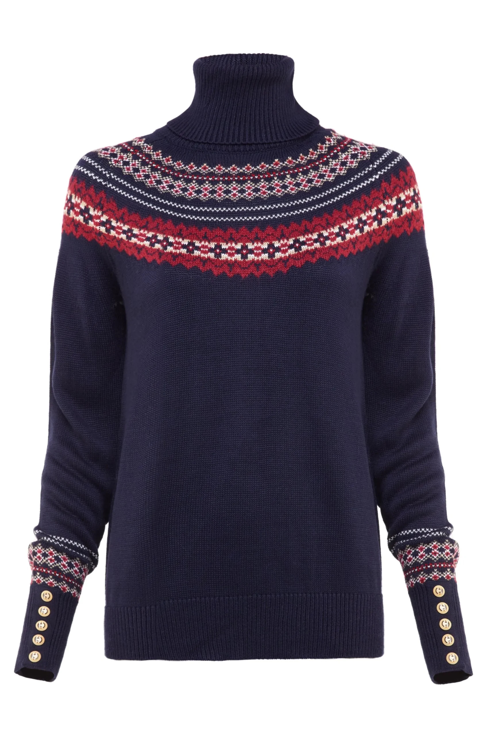 Holland Cooper Whistler Roll Neck Knit Outlet
