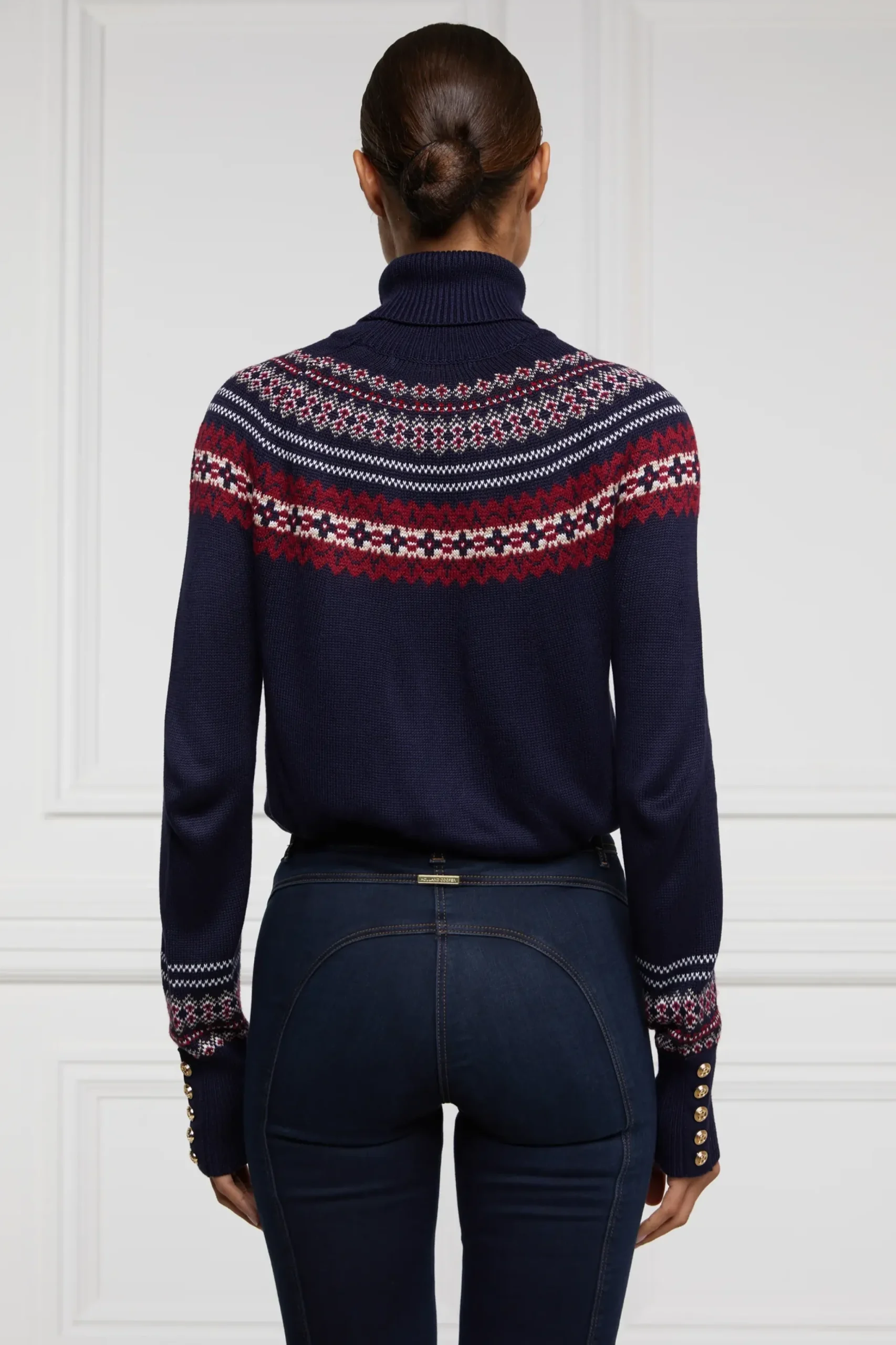 Holland Cooper Whistler Roll Neck Knit Outlet