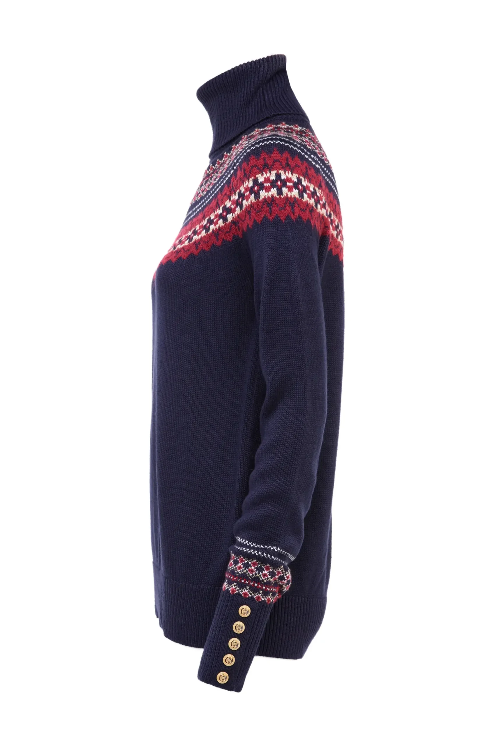 Holland Cooper Whistler Roll Neck Knit Outlet