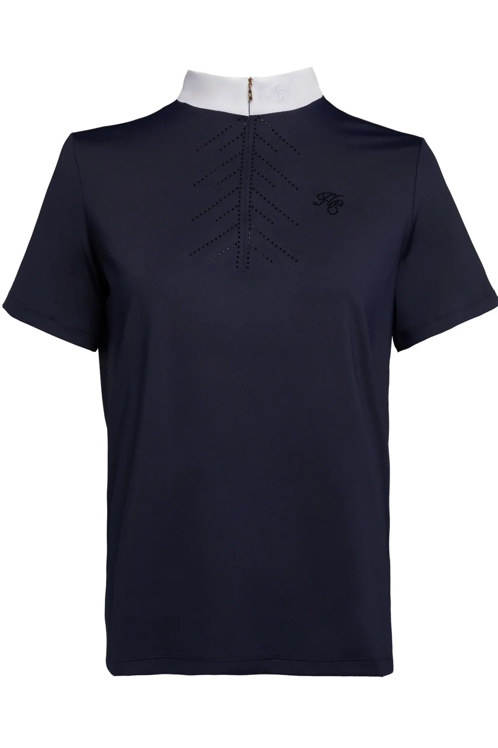 Holland Cooper Windsor Short Sleeve Base Layer Ink Navy