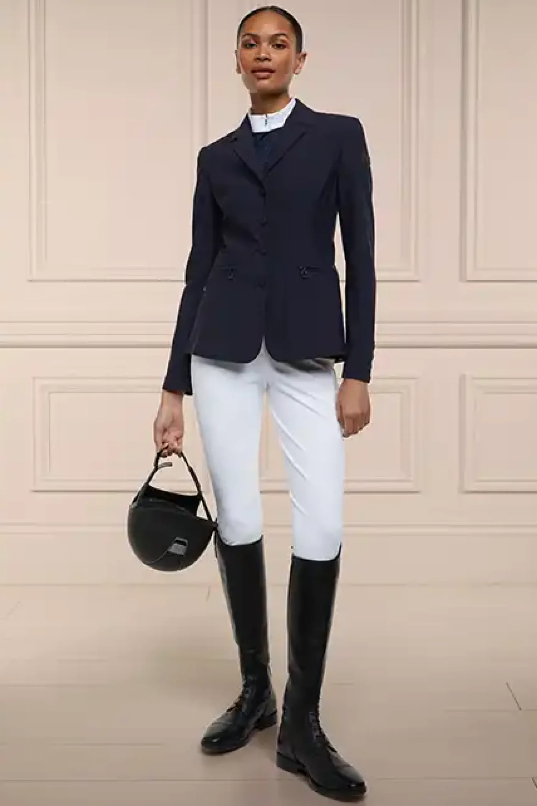 Holland Cooper Windsor Short Sleeve Base Layer Ink Navy